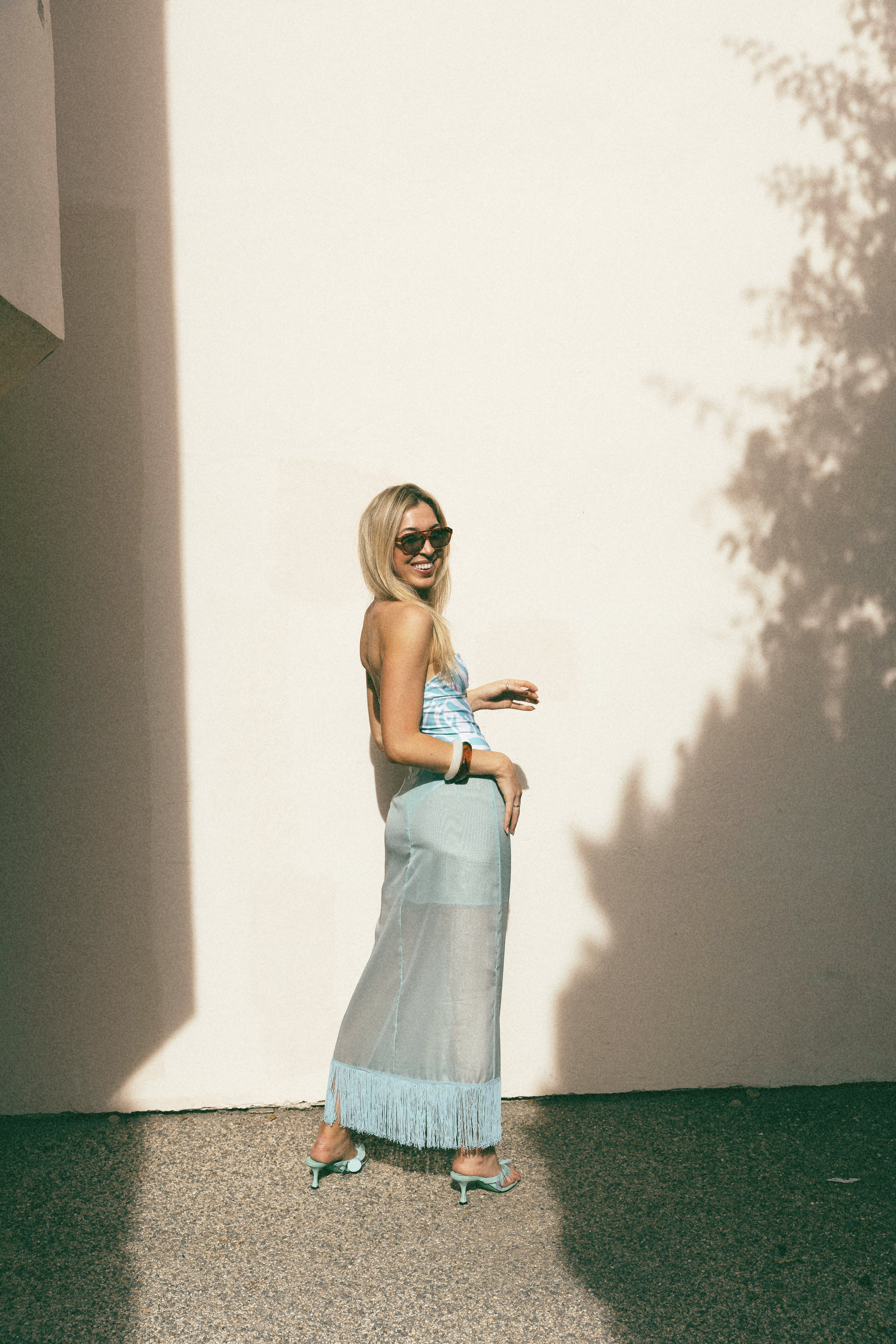 Isla Groove Fringe Skirt