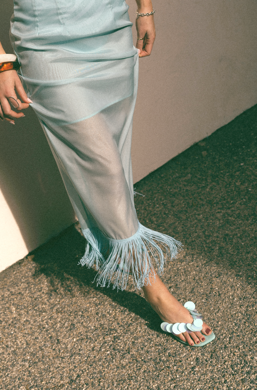 Isla Groove Fringe Skirt